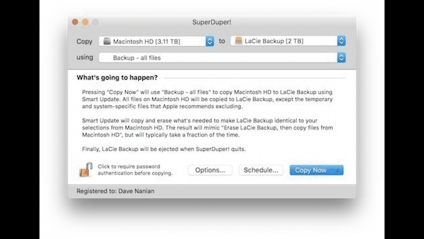 Super Duper Mac Os X Download